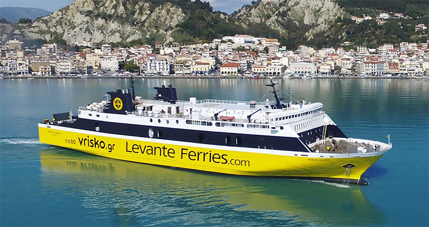 reach zante zakynthos by ferry